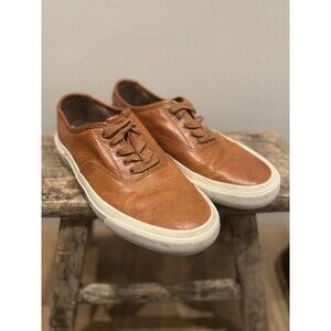 Frye Ludlow Bal Oxford Low-Top Sneakers – Cognac Leather – Men’s Size 8.5 –EUC
